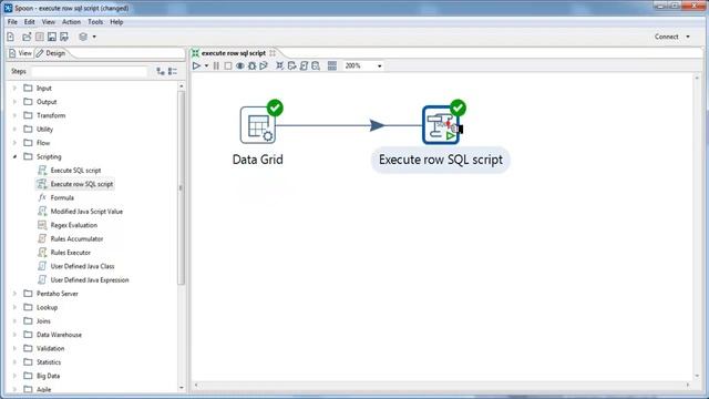 11.3. SCRIPTING / EXECUTE ROW SQL SCRIPT | PENTAHO (PDI) смотреть онлайн