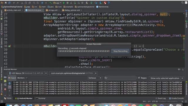 How to record screen with Android Studio смотреть онлайн