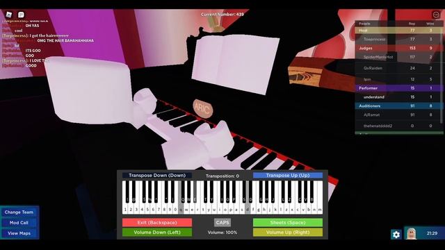Sunroof - Nicky Youre, dazy | on Roblox Got Talent (Piano Cover) смотреть онлайн