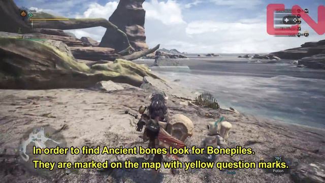 Monster Hunter World Ancient Bones locations смотреть онлайн
