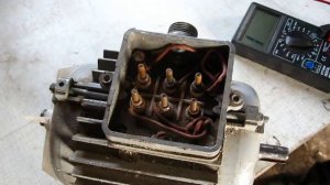 Расположение контактов трехфазного двигателя и прозвонка обмоток