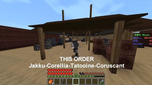 STAR WARS MINECRAFT SERVER : MAKING YOUR OWN LIGHTSABER смотреть онлайн