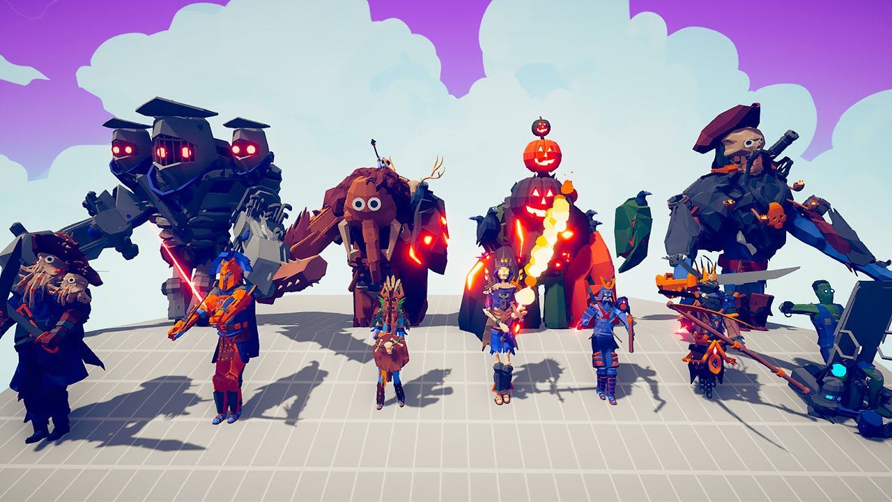 NEW Secret Faction DLC. Faction BATTLE | Totally Accurate Battle Simulator-TABS