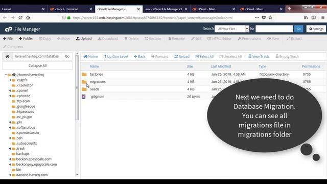 Setup Laravel Login Authentication in Simple and Easy Steps on a cPanel Shared Hosting - (Hindi) смотреть онлайн