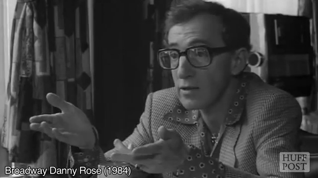 Заикание актера Woody Allen
