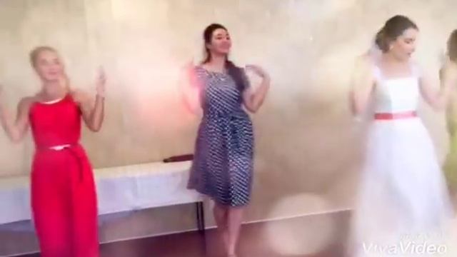 Танец невесты и подружек!!! Свадьба Сахновых!!! 25 июня 2016. смотреть онлайн