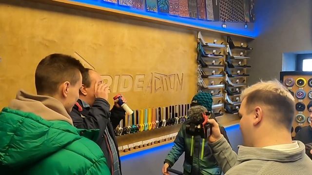 Открытие магазина RideAction