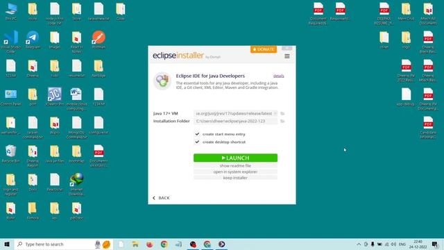 How to install latest version of Eclipse IDE on Windows 10 with java JDK | 2023 | Hindi смотреть онлайн