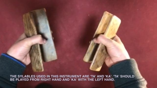 Tutorial on Khartal, Folk musical instrument of Rajasthan by nadsadhna.com смотреть онлайн