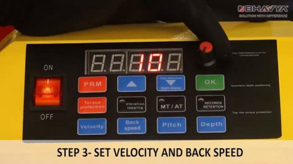 Electric Tapping Machine (Model - DS 30 Vertical) - Bhavya Machine Tools