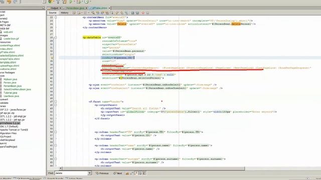 JSF primefaces table ( filter , resize , style , sort , pagination ,info dialog ) смотреть онлайн