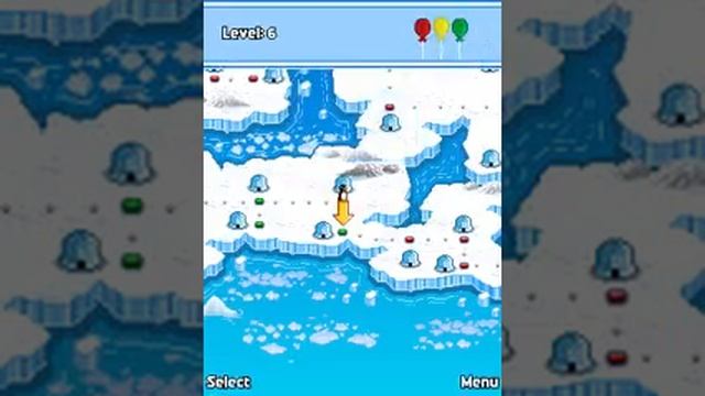 Crazy Penguin Freezeway игра на мобильный обзор от MobyTown.Ru смотреть онлайн