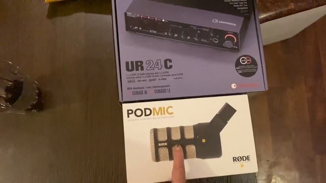 Железо приехало. Что будем тестировать? Steinberg ur24c, Rode Podmic смотреть онлайн