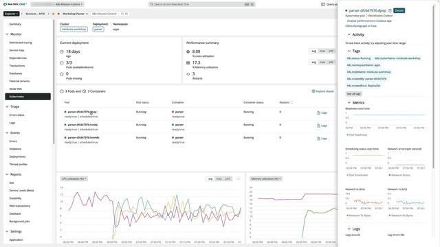 Bringing developers Kubernetes context in New Relic APM смотреть онлайн