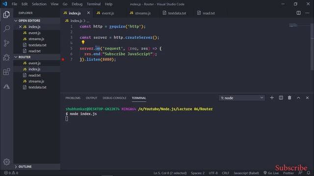Event-Driven Architecture in Node.js - Lecture 08 | Hindi and English смотреть онлайн