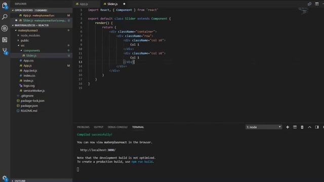 How to use Materialize css in your React JS project - 2020 смотреть онлайн