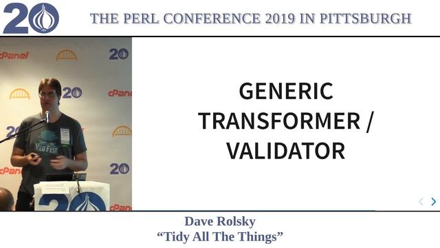 Dave Rolsky - "Tidy All The Things" смотреть онлайн