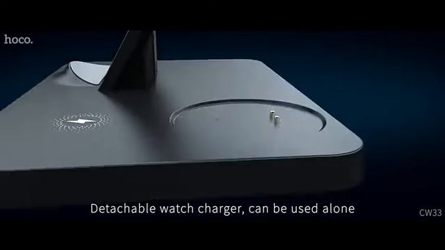Cargador Rápido Inalámbrico 3 En 1, Para Iphone Apple Watch y Airpods - Hoco смотреть онлайн