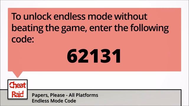 Papers, Please Endless Mode Code | All Platforms смотреть онлайн