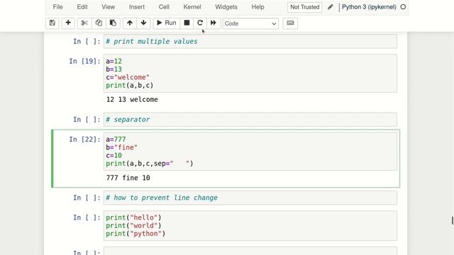 Learn Print in Python in detail. смотреть онлайн