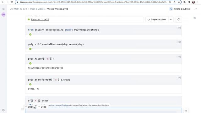PolynomialFeatures смотреть онлайн