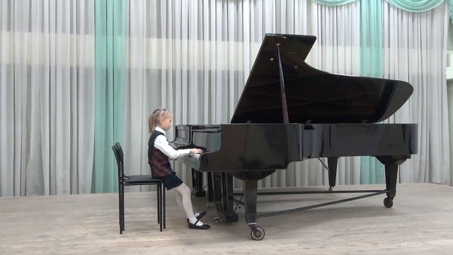 Шмакова Арина 2020г. Кулау "Вариации" смотреть онлайн