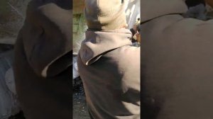 Мойка высокого давления с пеногенератором в работе 380 V