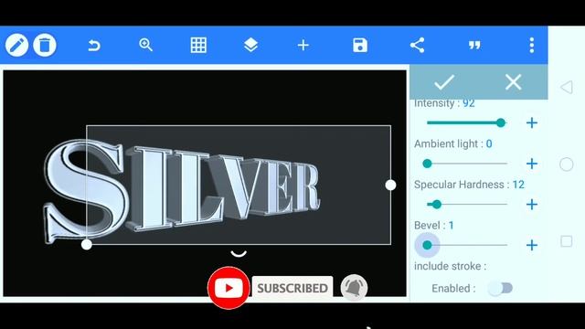 How to create silver text effect in Pixellab?/ PixelLab me text ko silver effect dena sikhe. смотреть онлайн