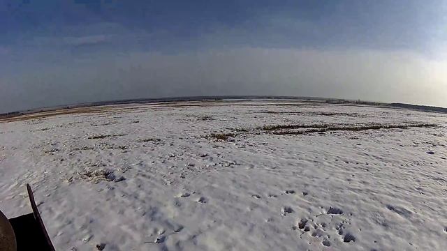 Поиск тетеревиных токов на тракторе Т-16. смотреть онлайн