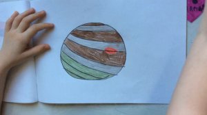 Юпитер, рисуем планеты, рисуем Юпитер и его спутники, юмор, космос