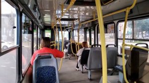 Поездка на автобусе ЛиАЗ-5256.26 по маршруту 8к! Бортовой №522. Г.Ярославль.