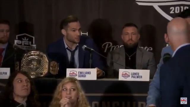 Пресс-конференция таджикского чемпиона Лоика Раджабова В Америке