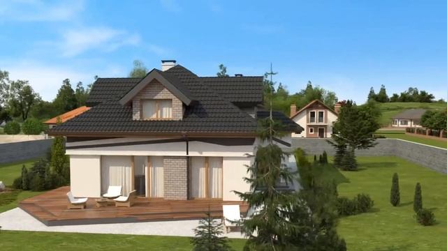 Z325 Комфортабельный мансардный дом смотреть онлайн