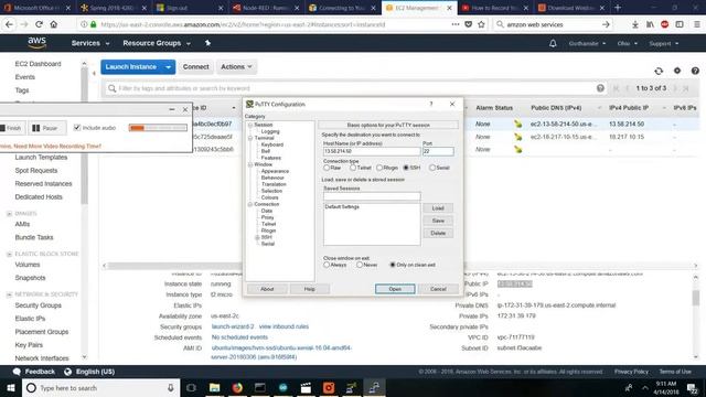 Setting up an AWS Server with Node-Red смотреть онлайн