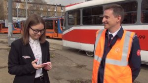 Вопрос-ответ водителю трамвая