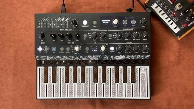Arturia Microfreak wavetable ambient смотреть онлайн
