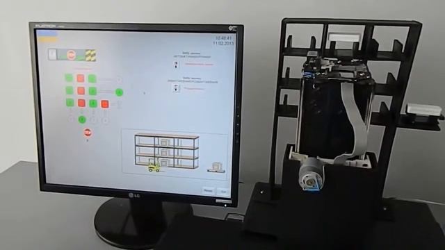 Демонстраційний проект на SCADA zenon: Керування складом смотреть онлайн
