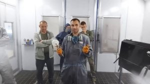 Kiwami 4 | Anest Iwata | Нанесение лака. Универсальный краскопульт для всех задач?