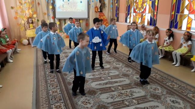 Танец "Тучки" старшая группа смотреть онлайн