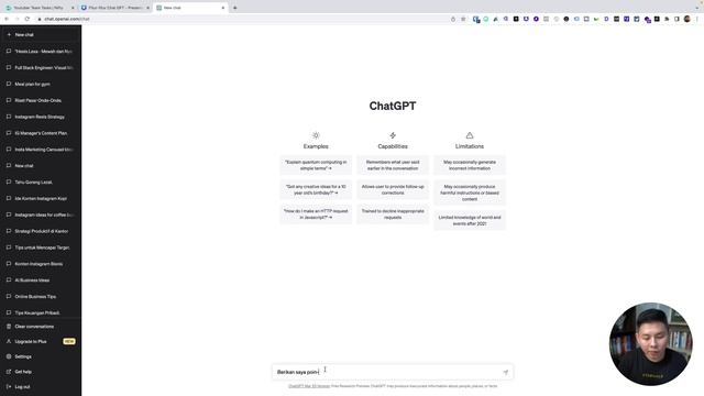 Tutorial Cara Menggunakan Chat GPT Secara Gratis untuk Pemula смотреть онлайн