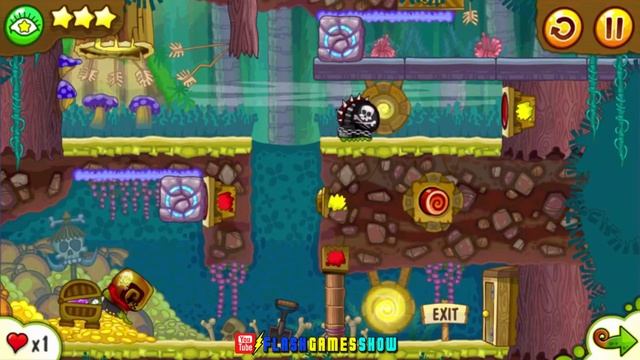 Snail Bob 2 Mobile Game Full Walkthrough All Levels смотреть онлайн