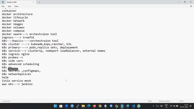 DOCKER & KUBERNETES (5 Weekends Batch) tutorials || by Mr. Chaitanya On 29-07-2023 @5PM IST смотреть онлайн