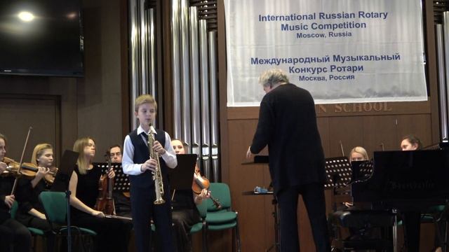 Domenico Cimarosa - concert for oboe and orchestra in 4 parts - Alexander Dolgov with saxophone смотреть онлайн