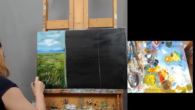 Учимся рисовать зелень и травку смотреть онлайн