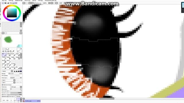 Учимся делать блики в глазах) смотреть онлайн