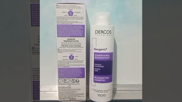 فيشي ديركوس نيوجينيك أفضل شامبو للشعر كثيف وقوي وعلاج فعال للشعر الخفيف "VICHY DERCOS Neogenic" смотреть онлайн