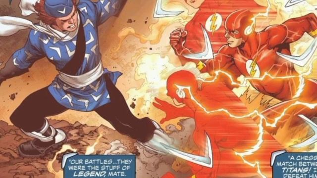 Captain Boomerang reminisces about the Flash смотреть онлайн