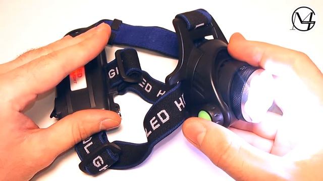 Мощный налобный фонарь с аккумуляторами фромфактора 18650. Подробный видеообзор. смотреть онлайн