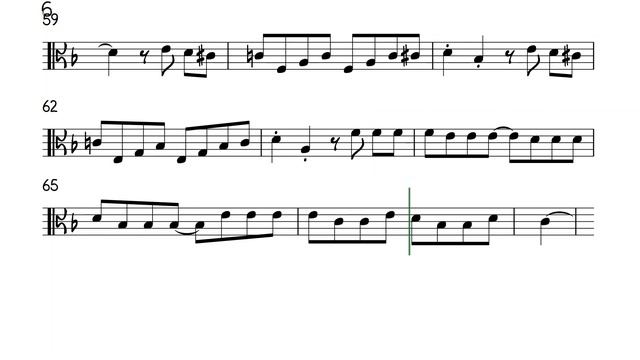 Tico Tico D Minor 130bpm Viola Sheet Music Backing Track Play Along Partitura