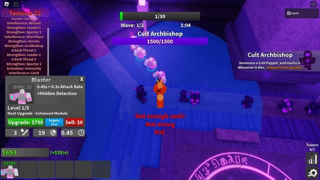 Beating tension 22 sacrificial hall with 1 tower (Critical Tower Defense) смотреть онлайн